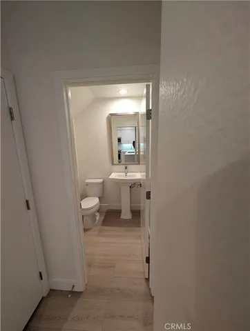 a view of balcony with furniture