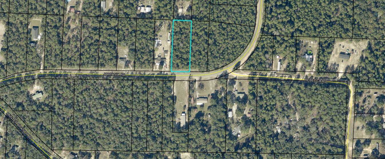 Lot 46 John Nix Road Crestview, FL 32539 - Photo 1 of 1 Lot 46 John Nix - Ariel View