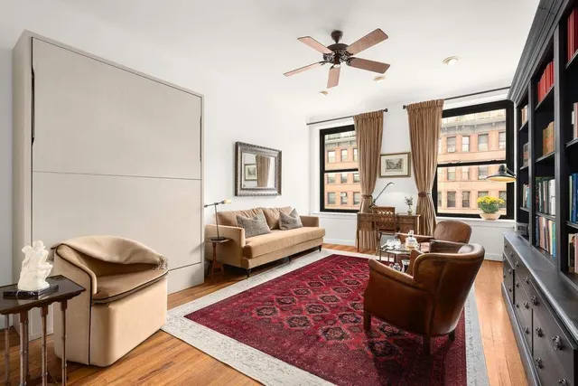 a picture of a building with a white wall