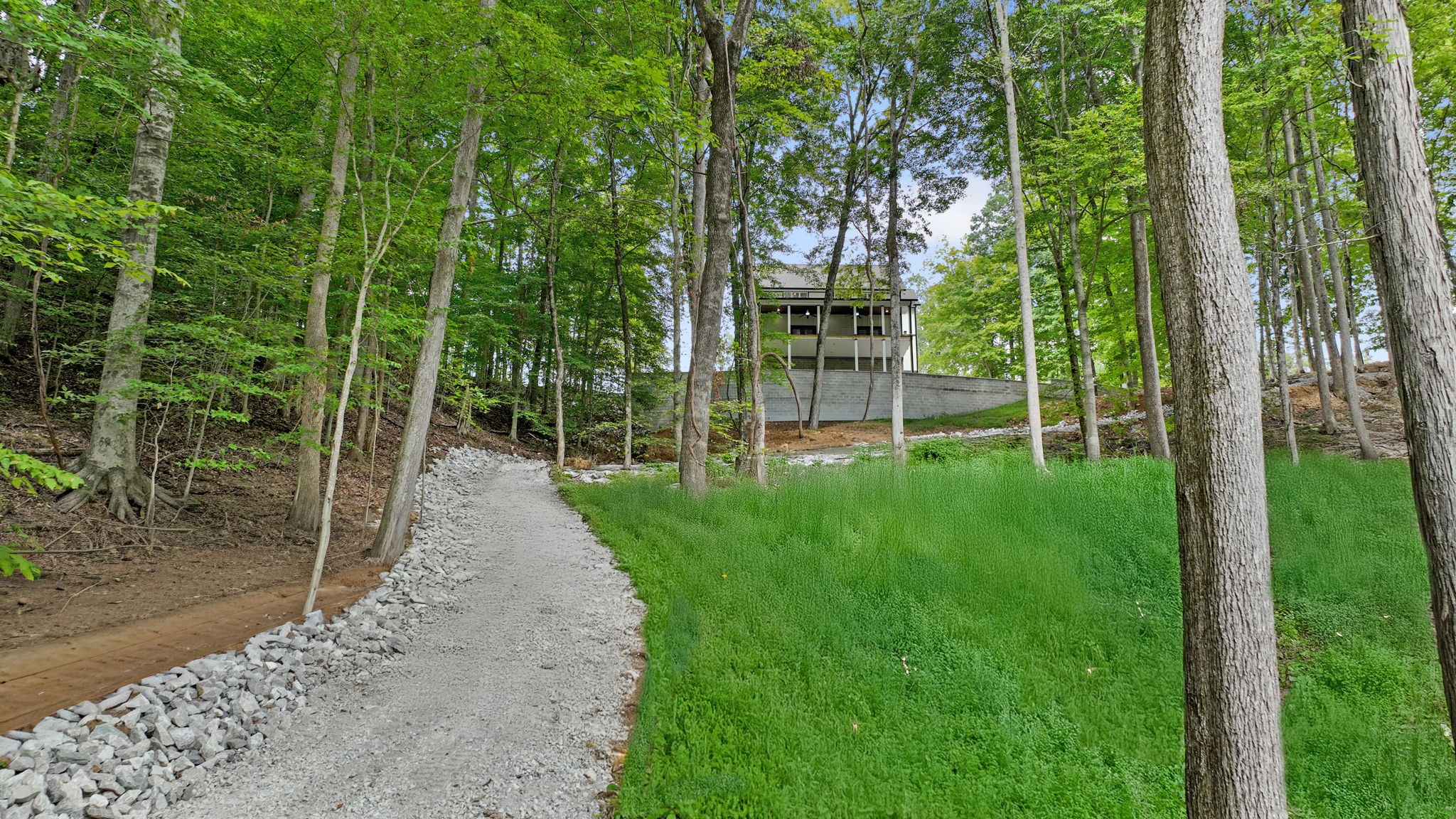 1530 Ridgeview Run Lynchburg, TN 37352 - Photo 55 of 67 a view of a yard with plants and trees