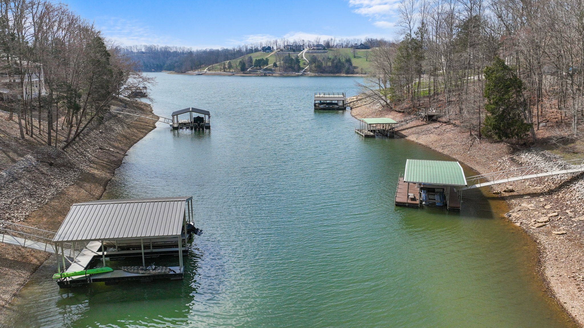 1530 Ridgeview Run Lynchburg, TN 37352 - Photo 59 of 67 a view of a lake with a mountain
