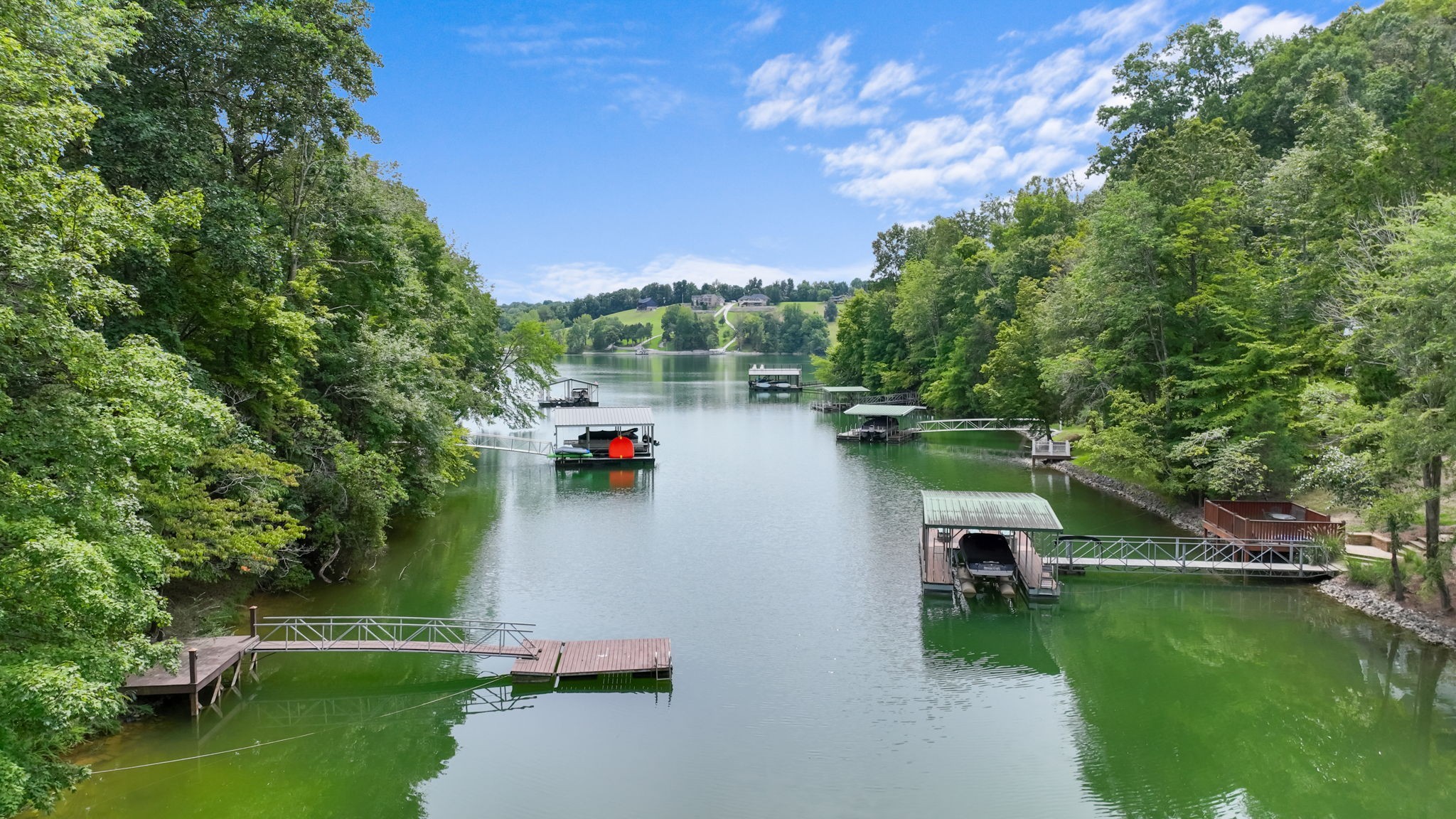 1530 Ridgeview Run Lynchburg, TN 37352 - Photo 6 of 67 an aerial view of a house with a yard basket ball court and outdoor seating
