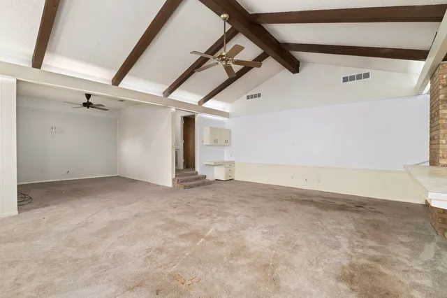 a view of empty room