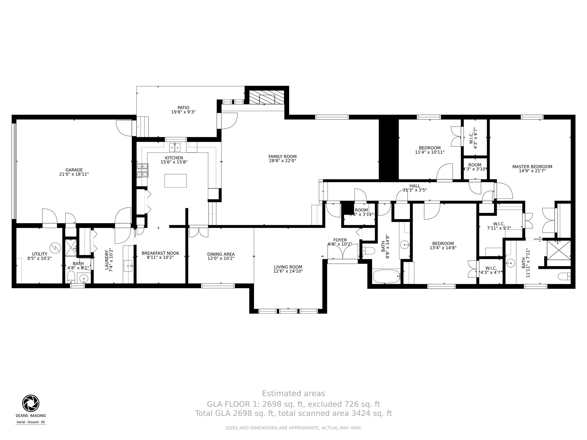 202 Kallus Street Schulenburg, TX 78956 - Photo 36 of 36 a picture of floor plan