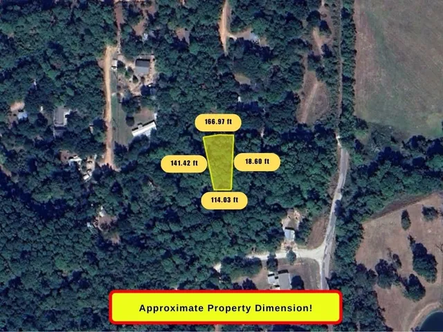 a bird view of a house with swimming pool