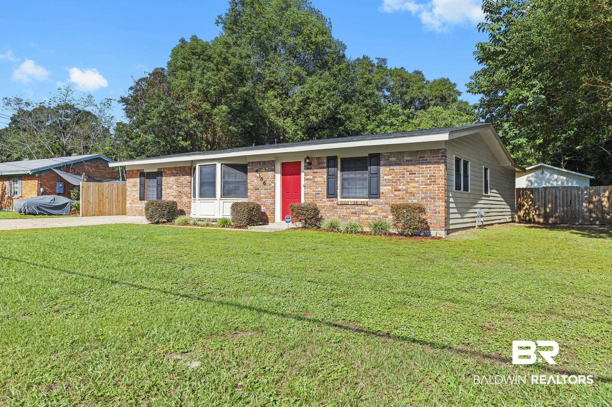 4366 Barden Avenue Mobile, AL 36619 - Photo 2 of 40 Ranch-style home featuring a front yard