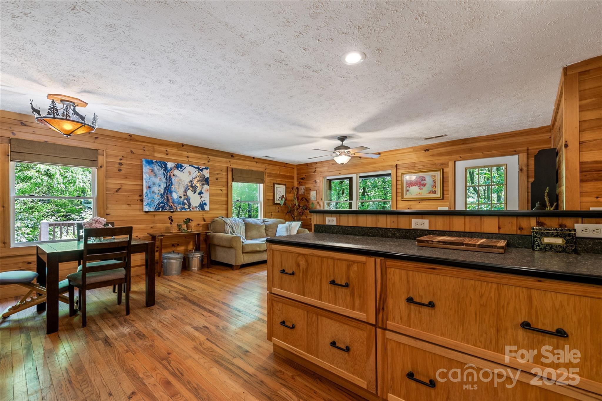 823 Turtle Creek Road Sylva, NC 28779 - Photo 17 of 38 a very nice looking living room with a large window and wooden floor