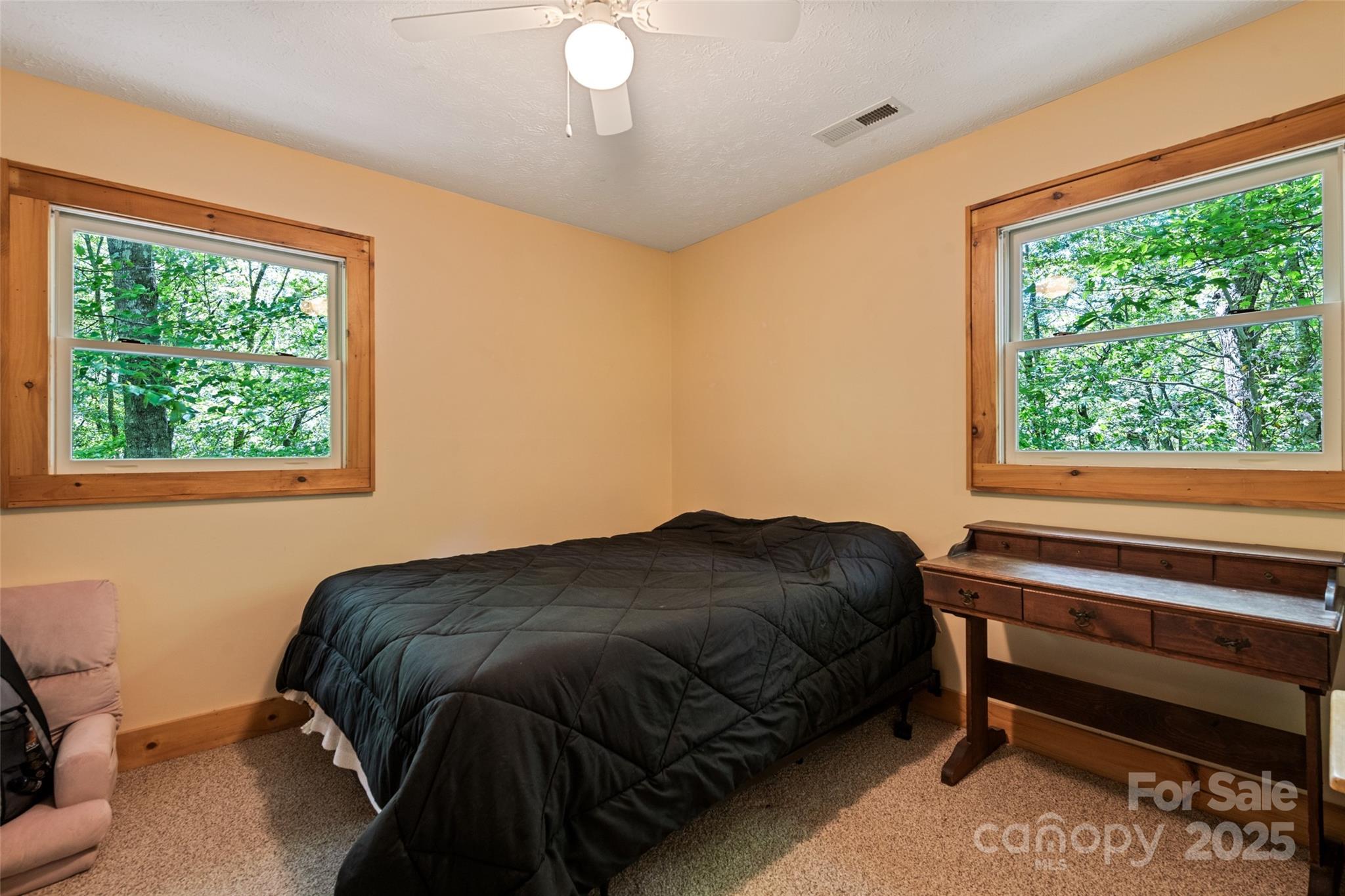 823 Turtle Creek Road Sylva, NC 28779 - Photo 22 of 38 a bedroom with a bed window and a dresser