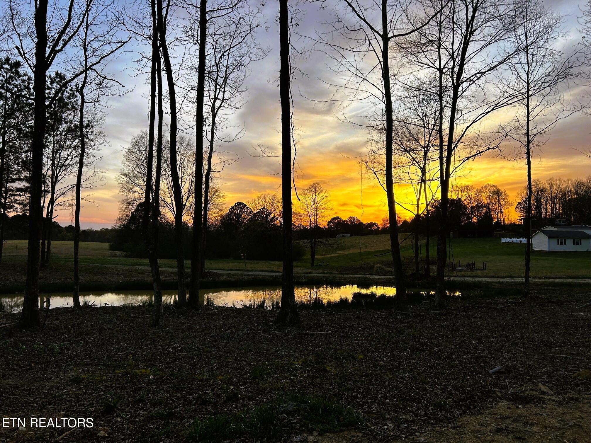 Lot 3 Lamontville Road Decatur, TN 37322 - Photo 25 of 26 Lamontville at dusk over the pond