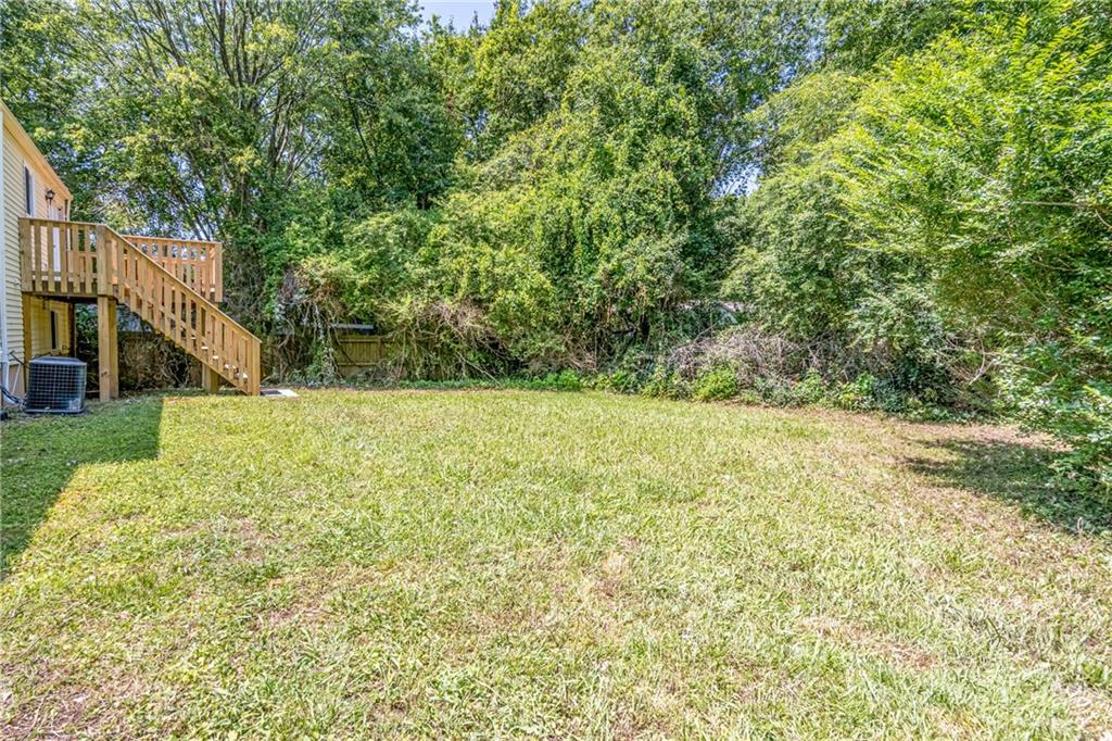 2407 Redfield Drive Norcross, GA 30071 - Photo 37 of 37 a view of backyard with green space