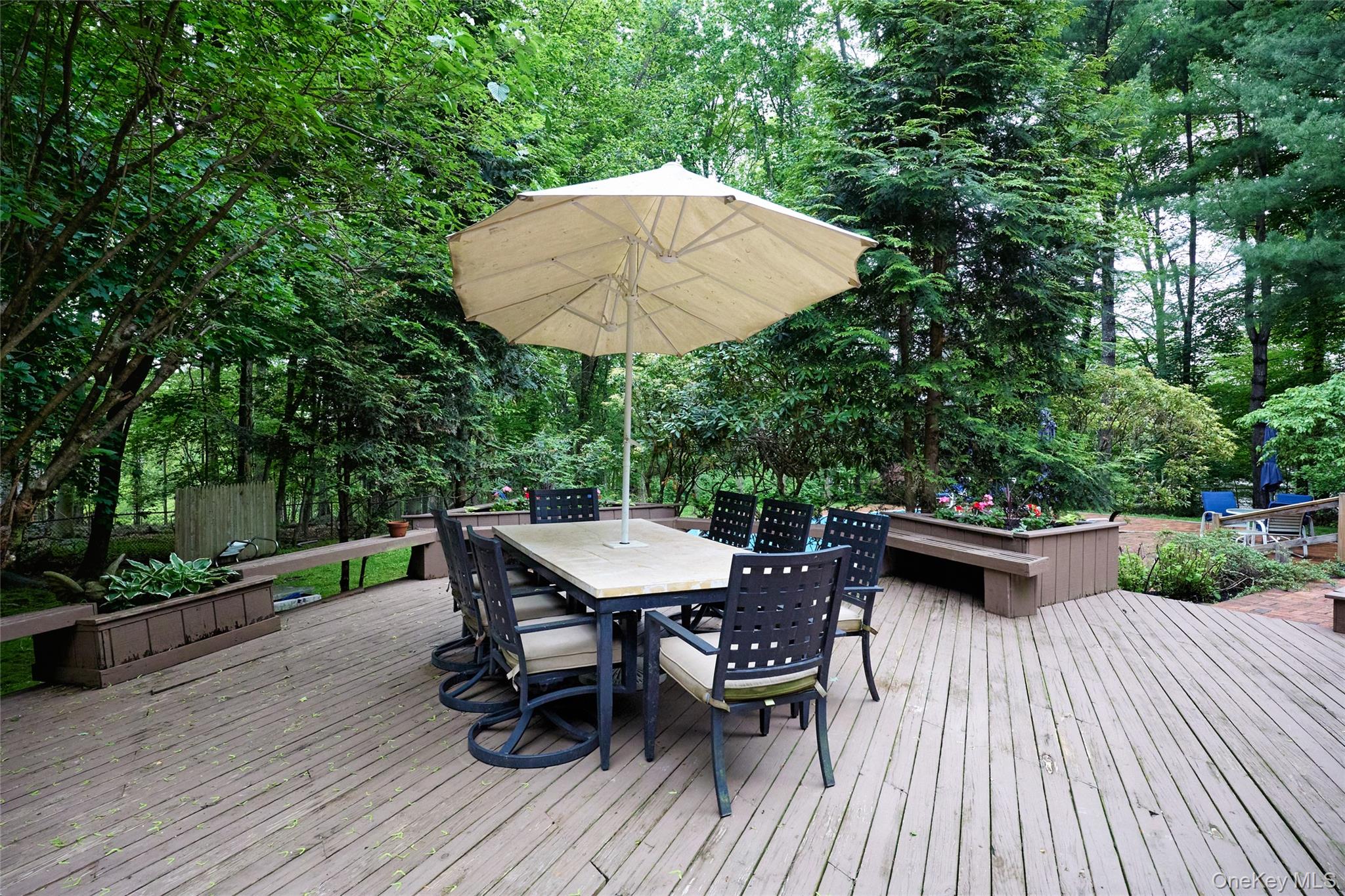 31 Greenlawn Road Katonah, NY 10536 - Photo 40 of 47 Deck featuring outdoor dining area