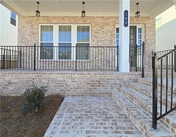 a pathway of a house