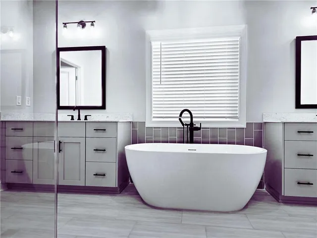 a view of bathroom with shower