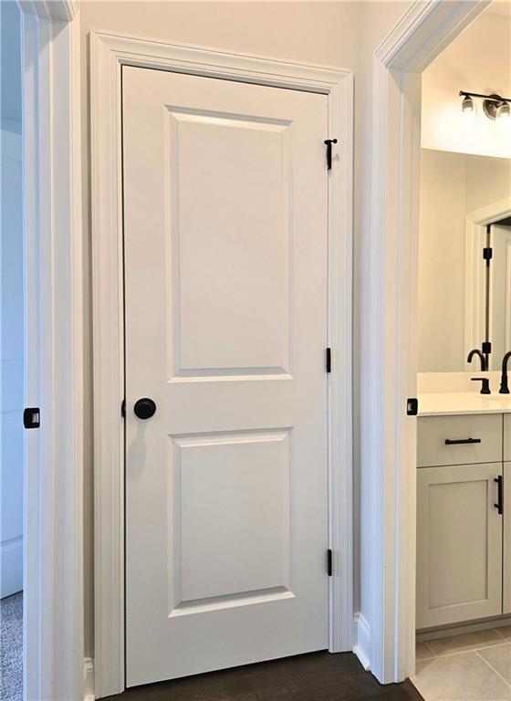 163 Basil Street Cumming, GA 30040 - Photo 40 of 56 a view of bathroom with shower