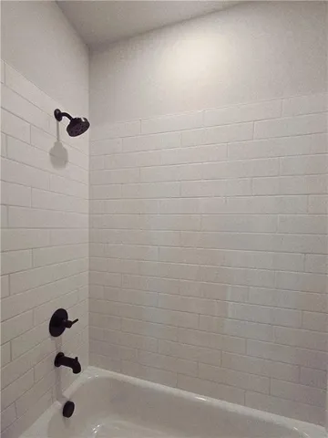 a view of a brick wall