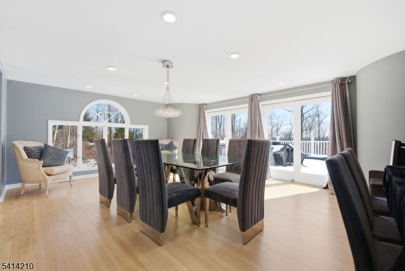 7 Post House Road Morristown, NJ 07960 - Photo 19 of 50 a view of a dining room with furniture window and wooden floor