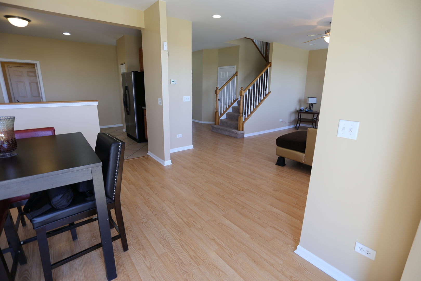 6401 Roth Court Joliet, IL 60431 - Photo 6 of 30 a living room with furniture and a wooden floor