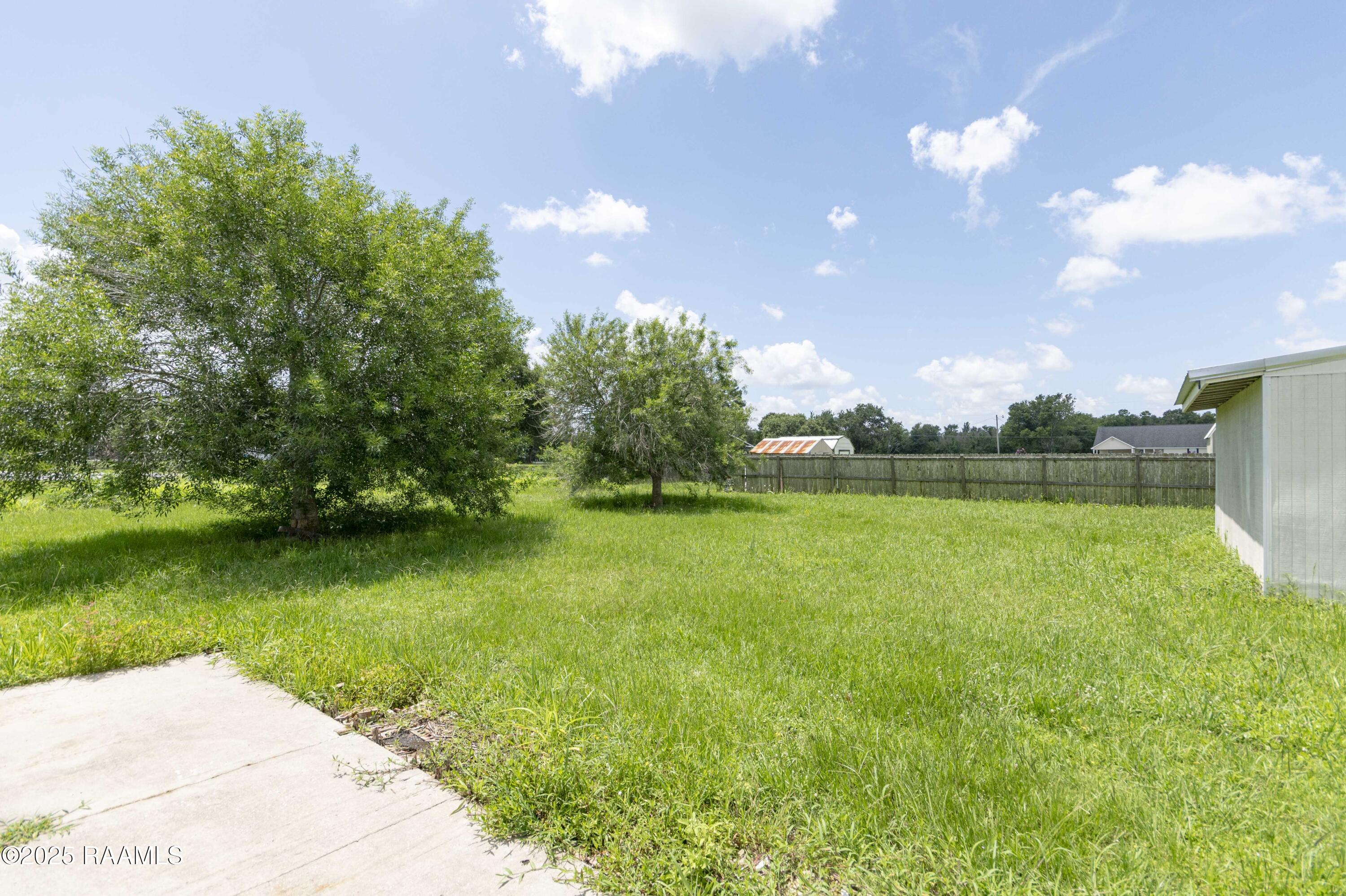 1018 Arlene Boyer Rd Street St. Martinville, LA 70582 - Photo 17 of 29 Back yard 1