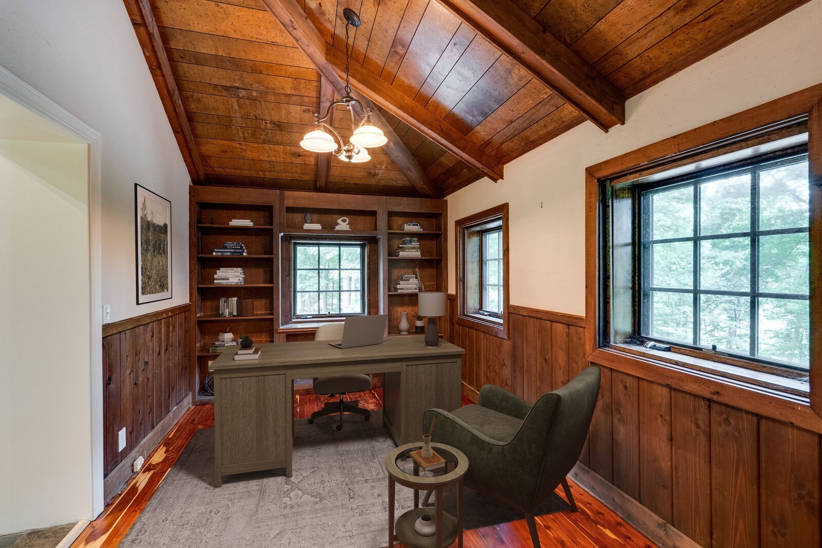 711 Hill Road Brentwood, TN 37027 - Photo 18 of 66 a view of a dining room with furniture window and outside view