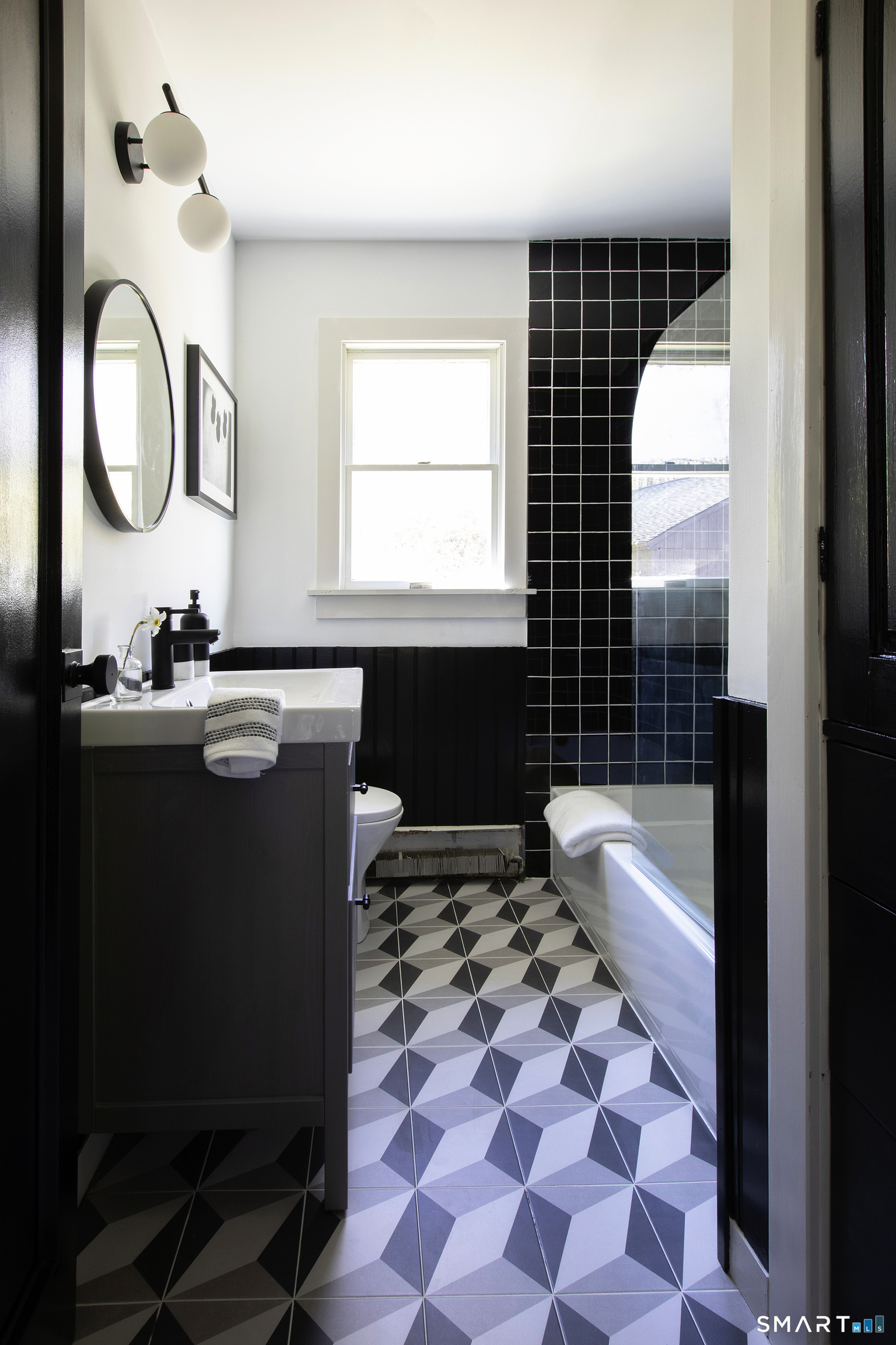 10 (upper) Sentry Hill Road Roxbury, CT 06783 - Photo 17 of 21 Hall Bath...