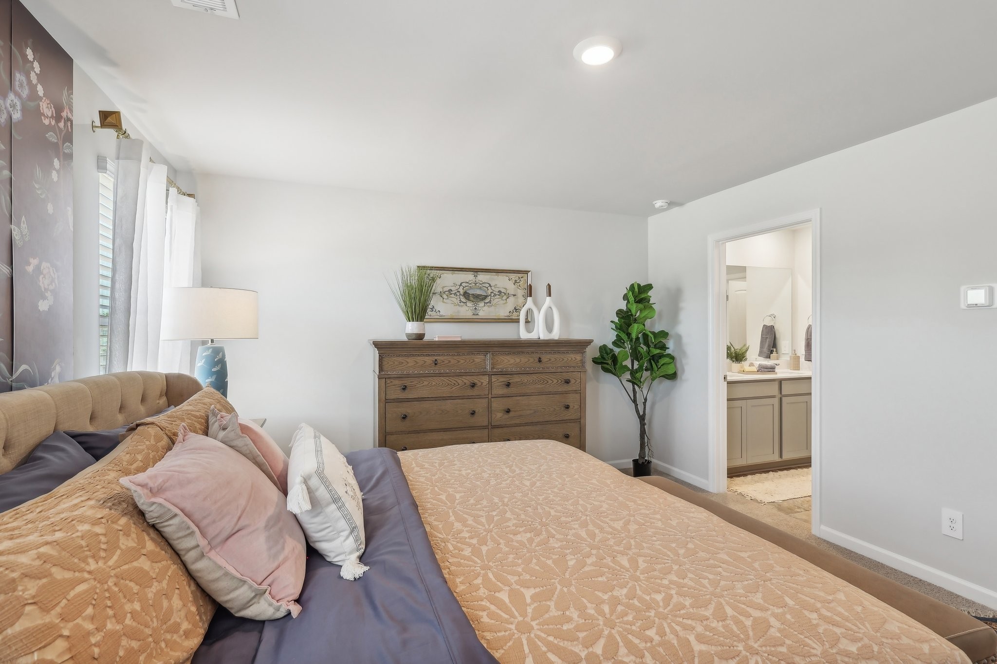 914 Highfield Way Lebanon, TN 37087 - Photo 16 of 29 a bedroom with a bed and a cabinets