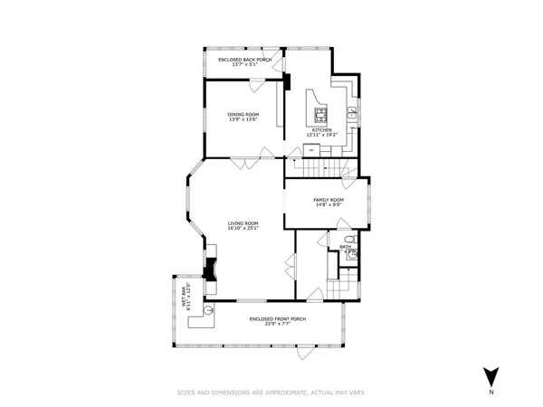 a picture of a floor in a white house