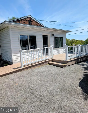 a view of a house with a balcony