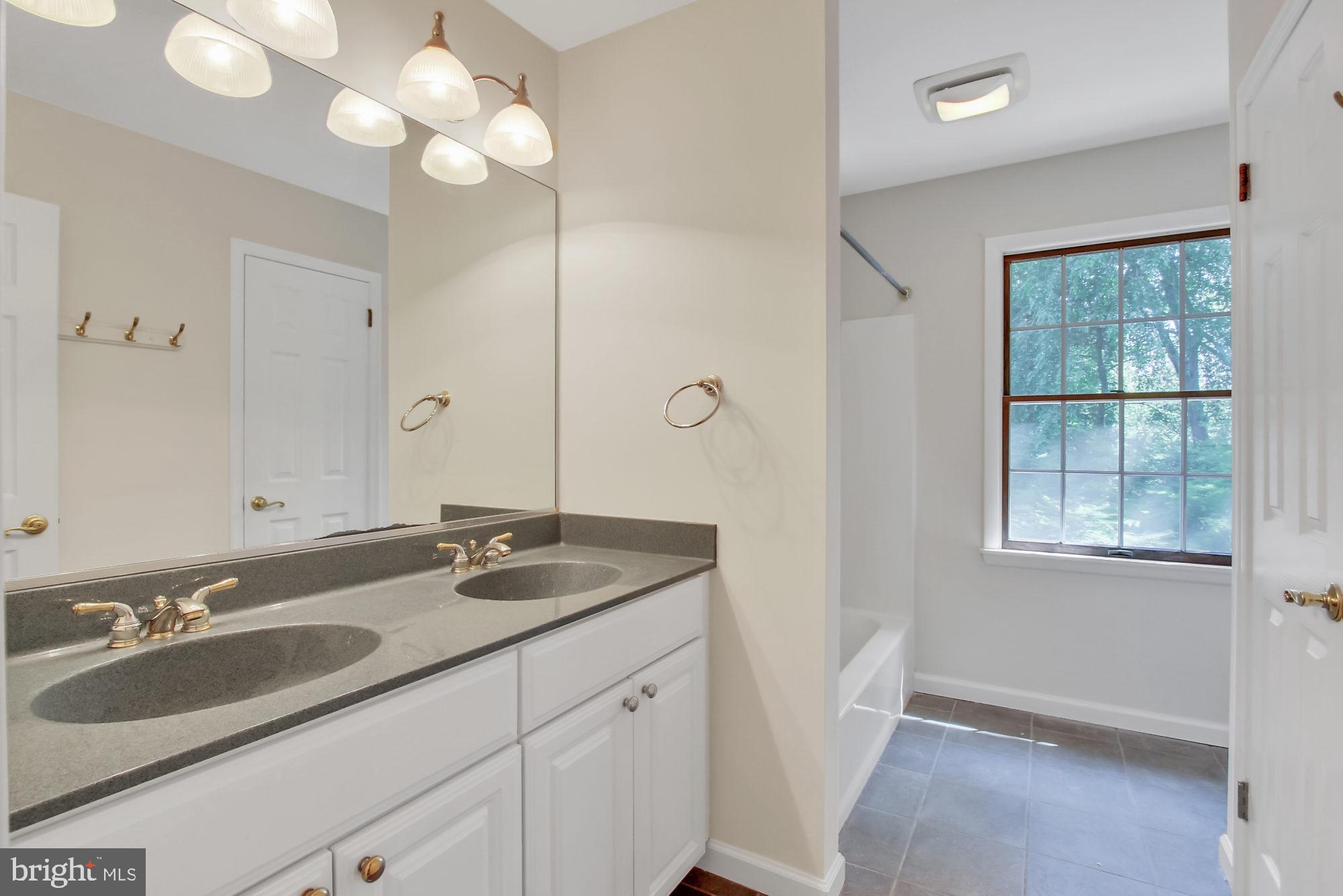 5110 Buttermilk Road Pylesville, MD 21132 - Photo 14 of 34 LARGE BATH W/DOUBLE VANITY AND SLATE FLOOR
