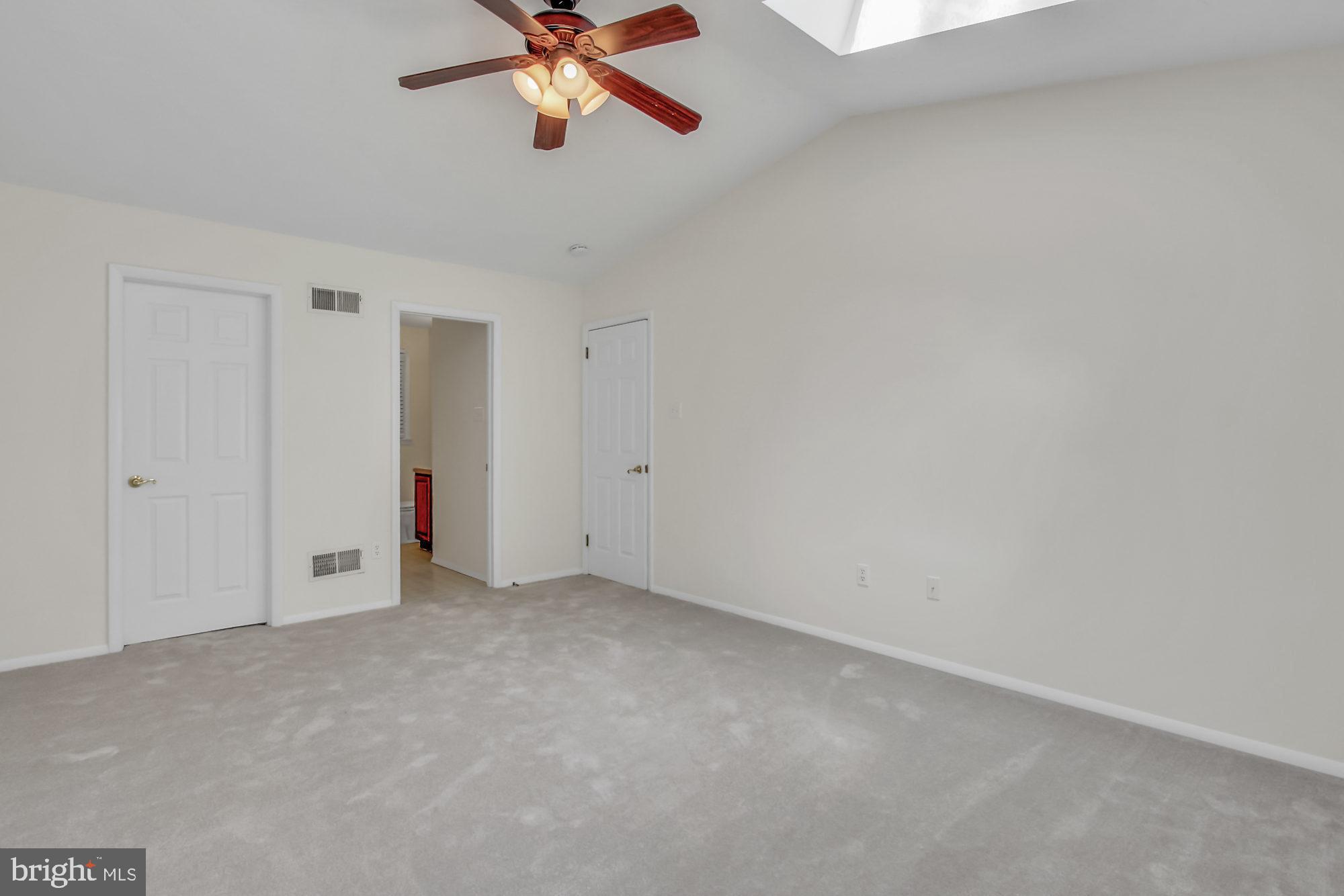 5110 Buttermilk Road Pylesville, MD 21132 - Photo 20 of 34 MASTER BEDROOM W/SKYLIGHTS, WIC AND MASTER BATH