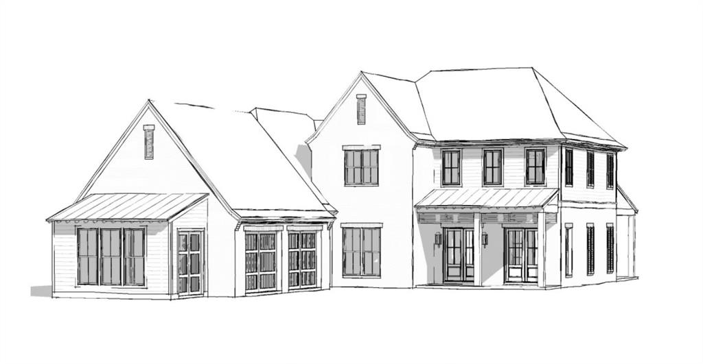 a black and white photo of a house