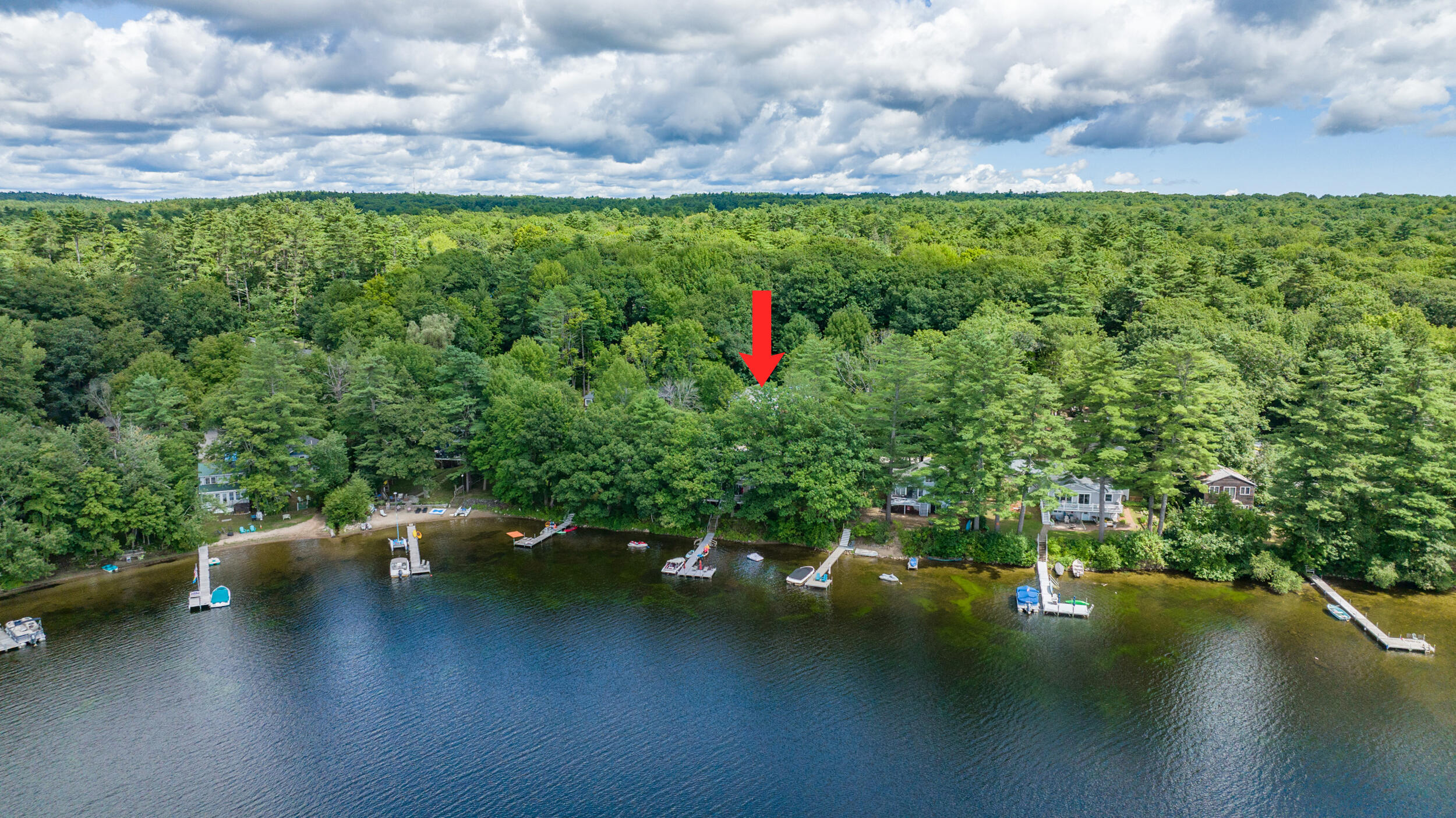 126 Cottage Road Windham, ME 04062 - Photo 1 of 44 126 cottage drone arrow-12