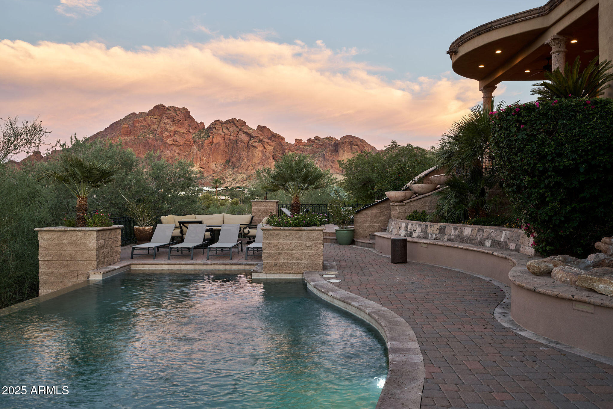 4490 East Valley Vista Lane Paradise Valley, AZ 85253 - Photo 9 of 45 a view of a lake with mountain view