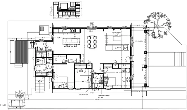 a picture of a black and white window