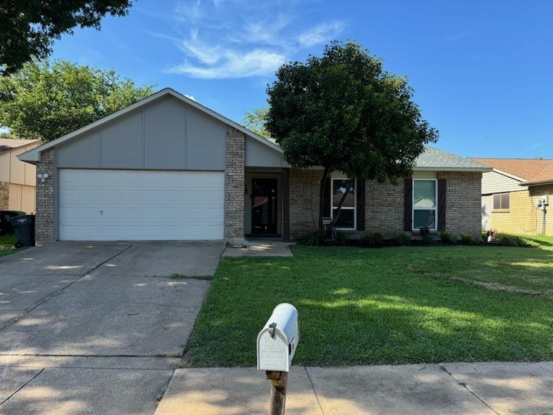 4113 Juneberry Street Fort Worth, TX 76137 - Photo 11 of 36 a house view with a garden space