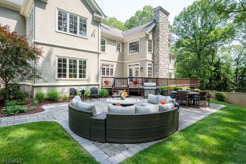 7 Timber Ridge Road Far Hills, NJ 07931 - Photo 41 of 48 a living room with furniture and garden