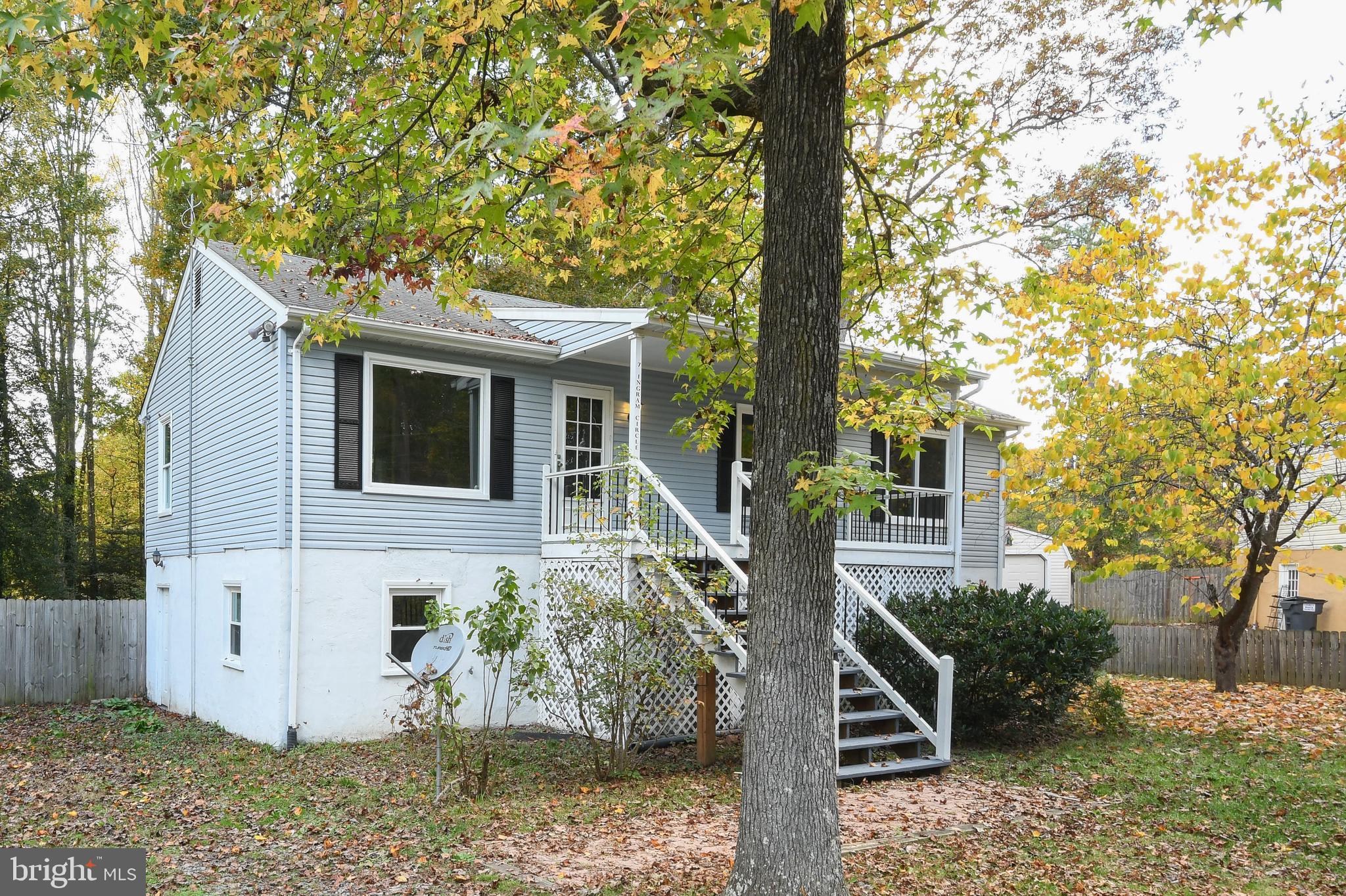 7 Ingram Court Ruther Glen, VA 22546 - Photo 2 of 37 Exterior side yard on cul de sac