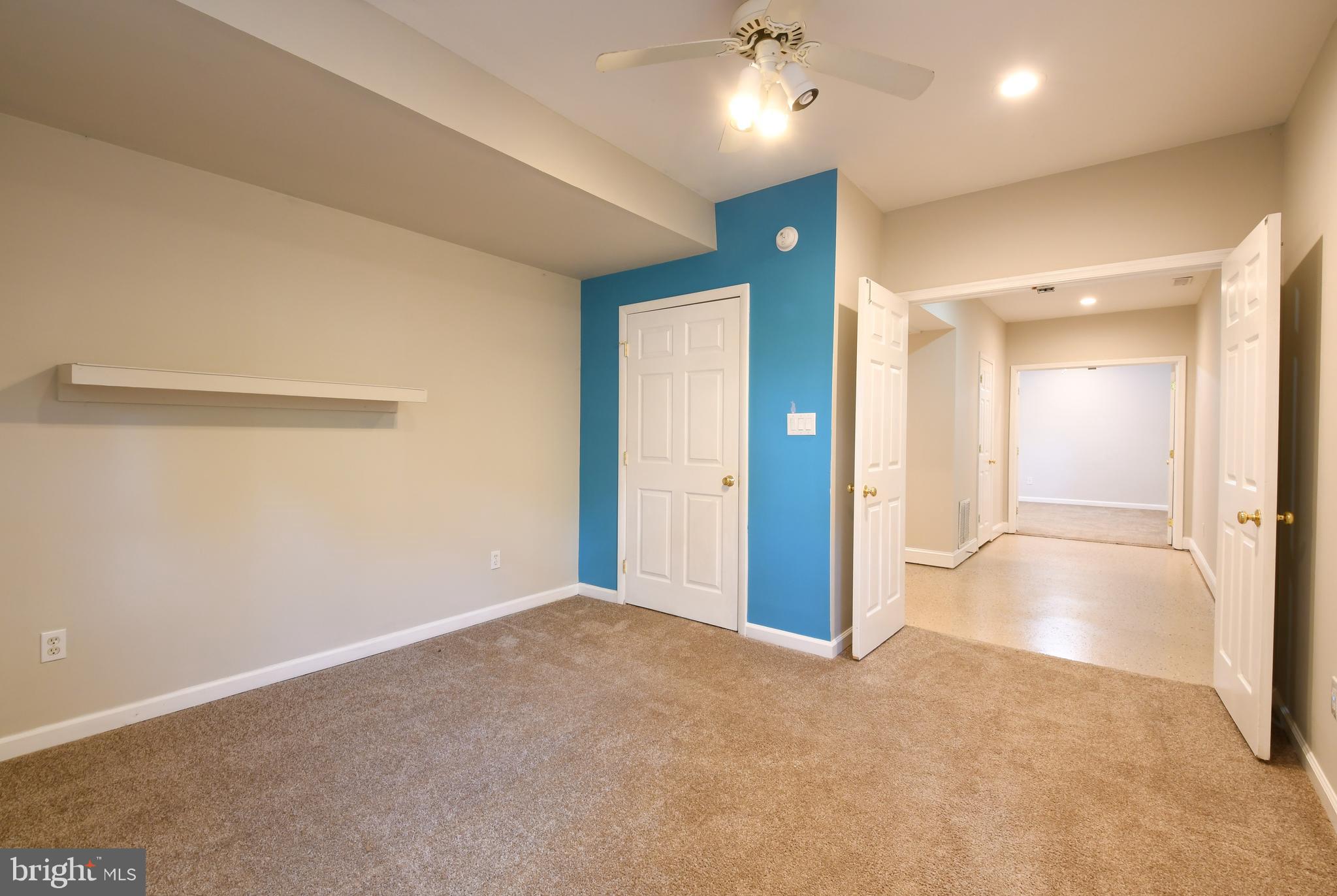 7 Ingram Court Ruther Glen, VA 22546 - Photo 32 of 37 Lower level bedroom with nice size closet