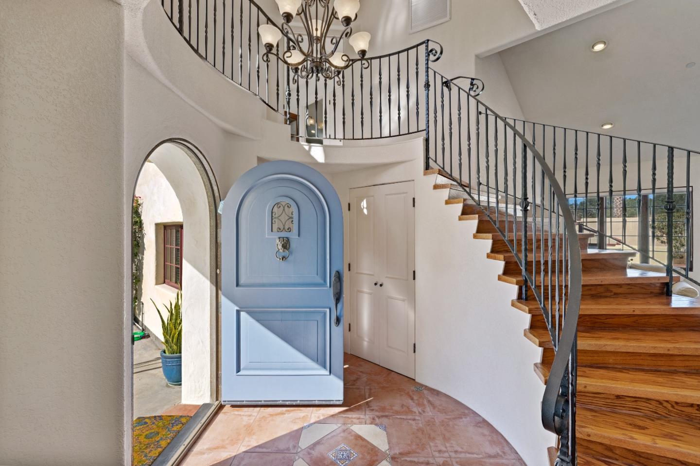 12365 Saddle Road Carmel Valley, CA 93924 - Photo 3 of 65 a view of entryway with wooden floor