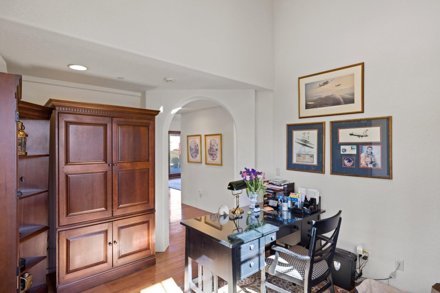 12365 Saddle Road Carmel Valley, CA 93924 - Photo 48 of 65 a view of a livingroom with furniture wooden floor and front door