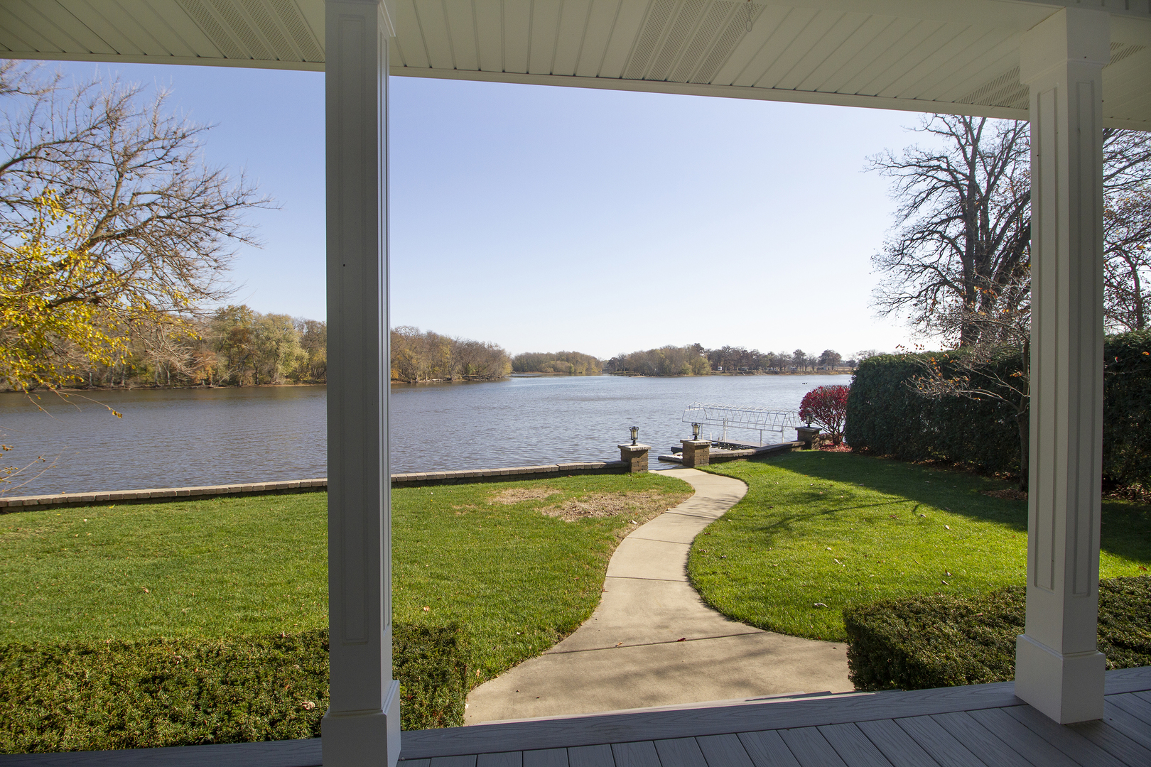 3157 River Road Kankakee, IL 60901 - Photo 34 of 50 a view of a swimming pool with a balcony