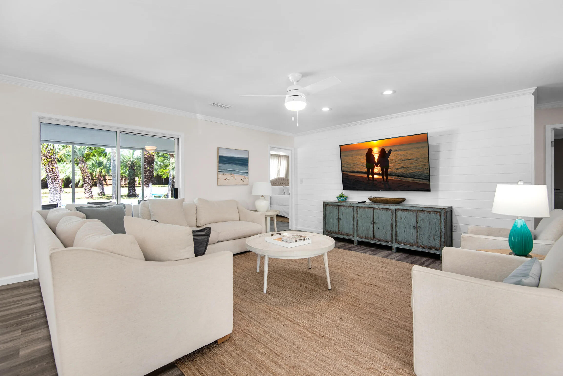 58 Overlook Drive Destin, FL 32550 - Photo 35 of 48 a living room with furniture and a flat screen tv