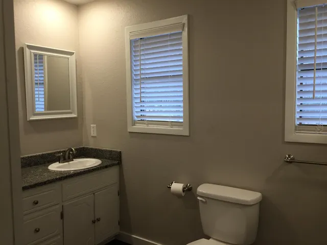 a bathroom with a sink and a toilet