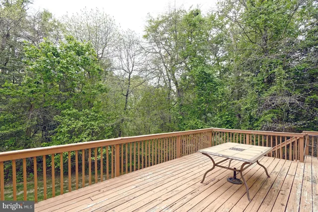 a view of balcony and deck