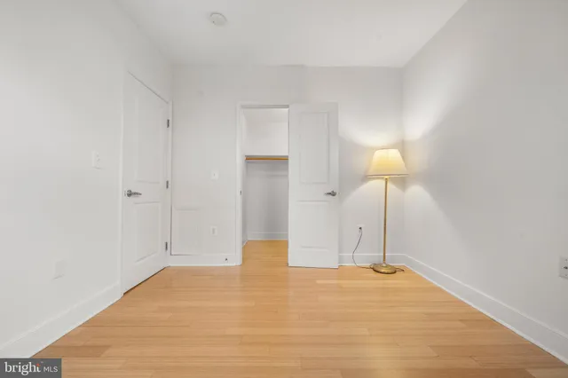 a view of empty room