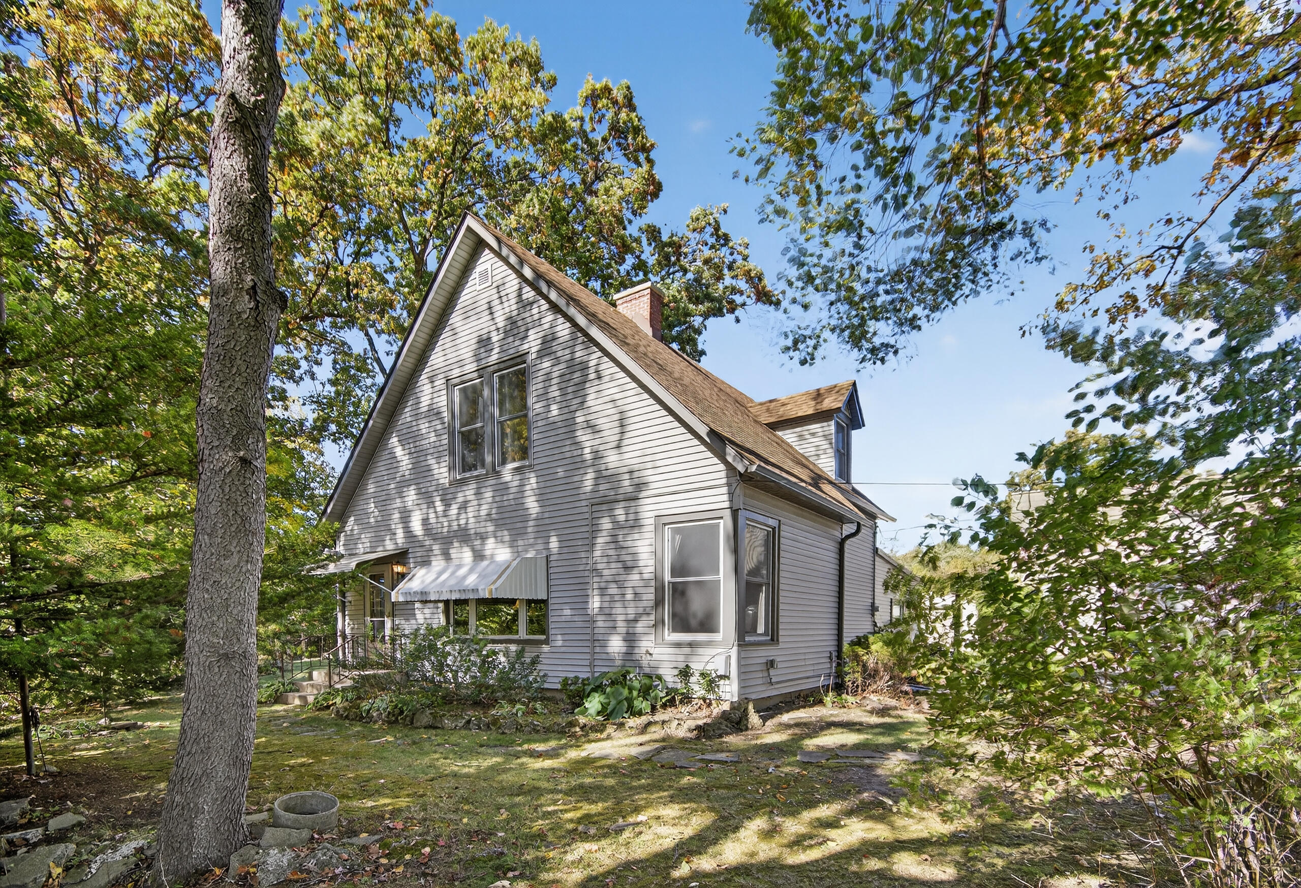 Front of home faces south