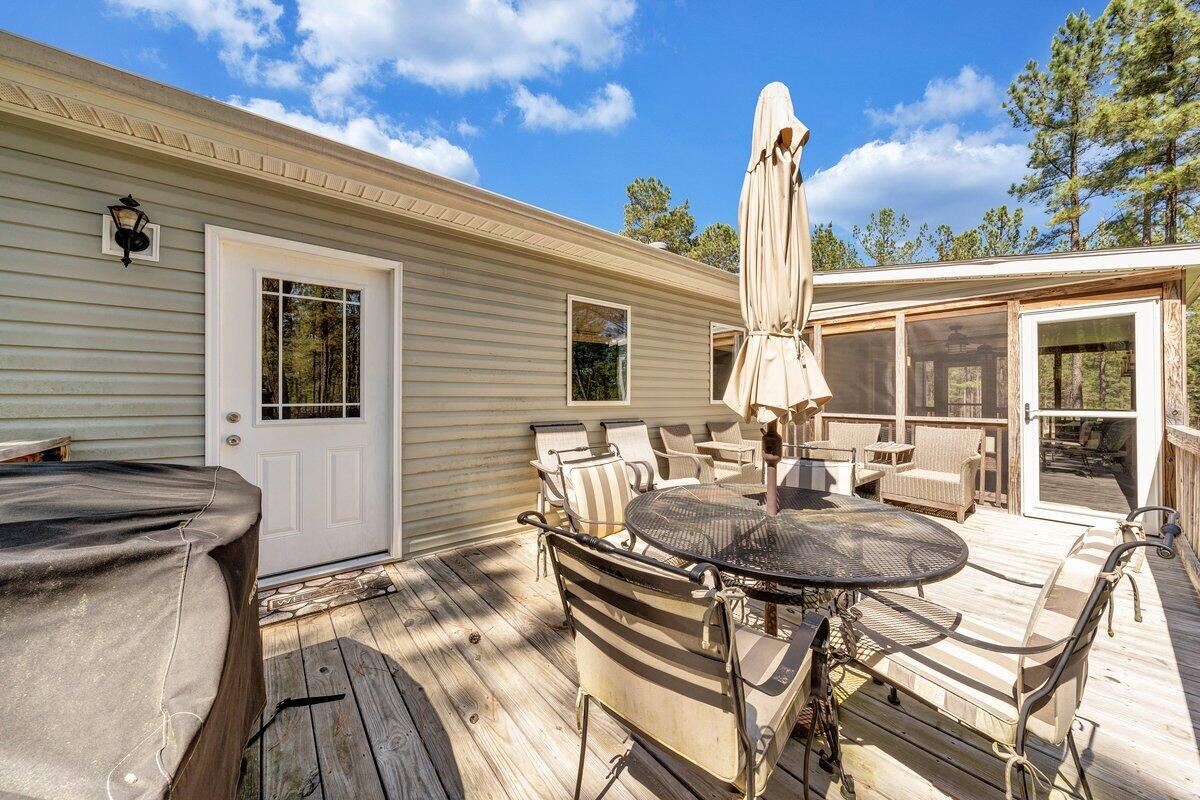 780 Adkins Road Penhook, VA 24137 - Photo 18 of 49 a view of balcony and patio