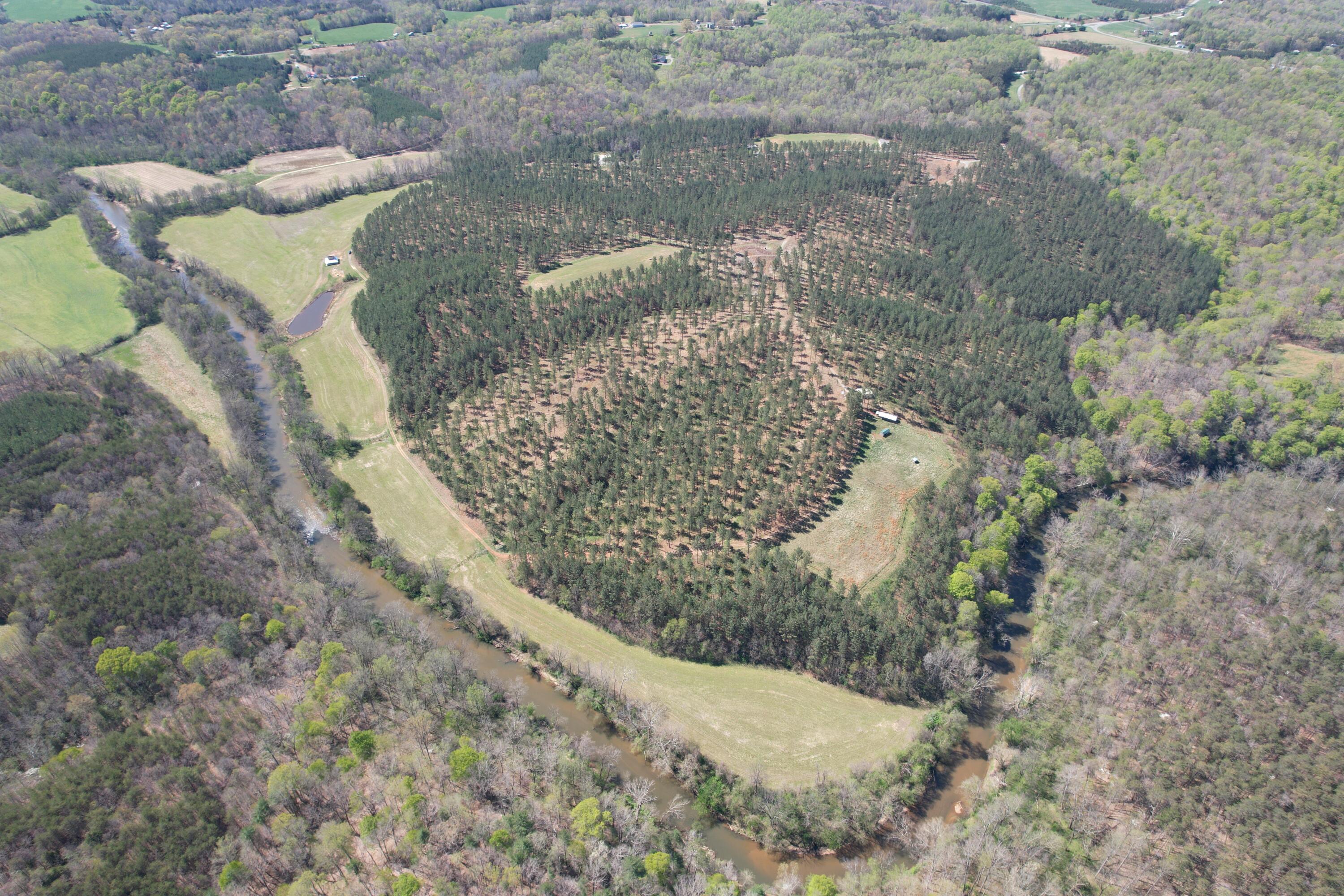 780 Adkins Road Penhook, VA 24137 - Photo 19 of 49 a bird view of water