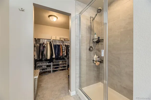 a view of walk in closet