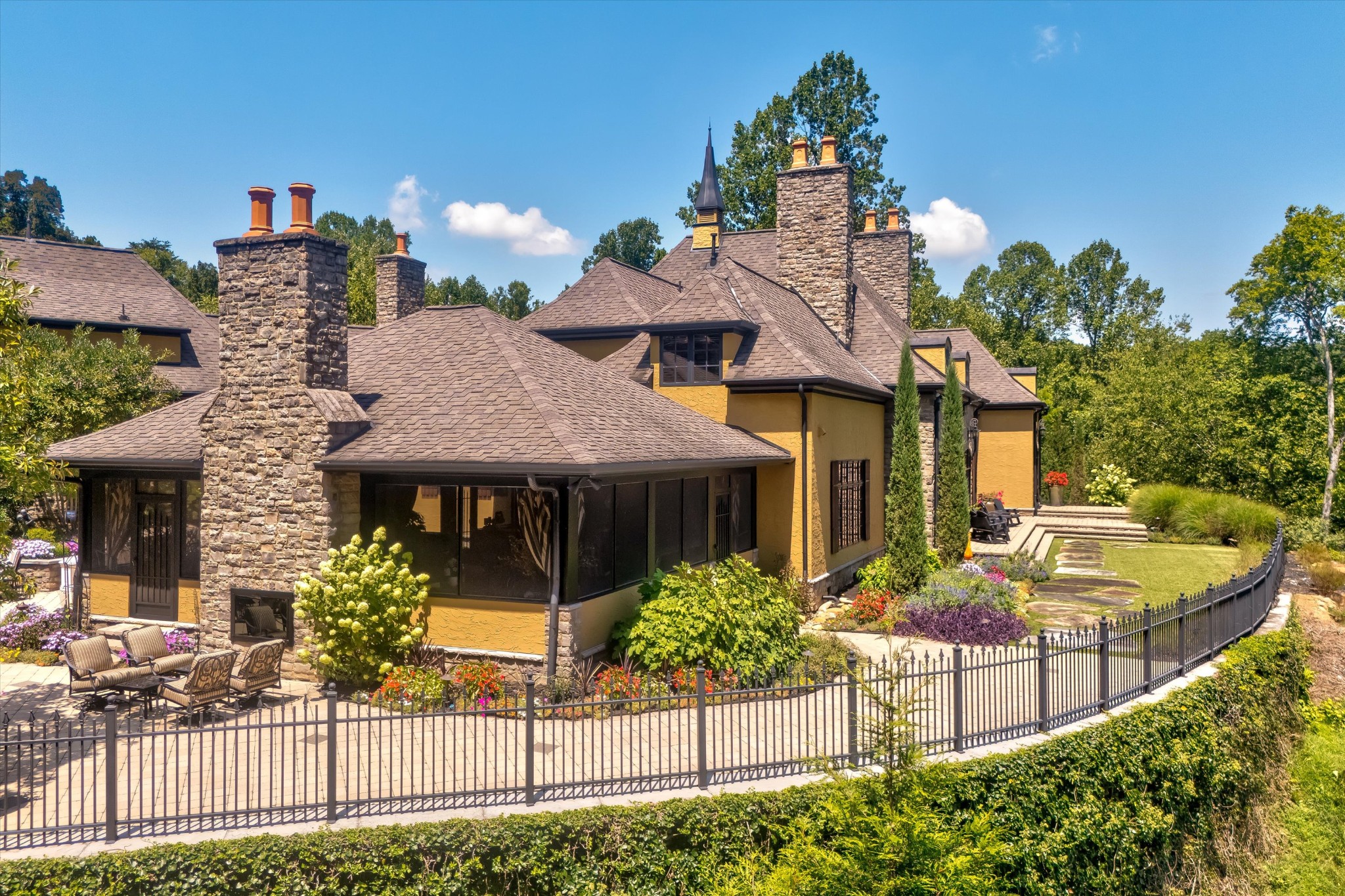 255 Villa Segrata North Ridge Road Sevierville, TN 37876 - Photo 15 of 78 a front view of a house with garden