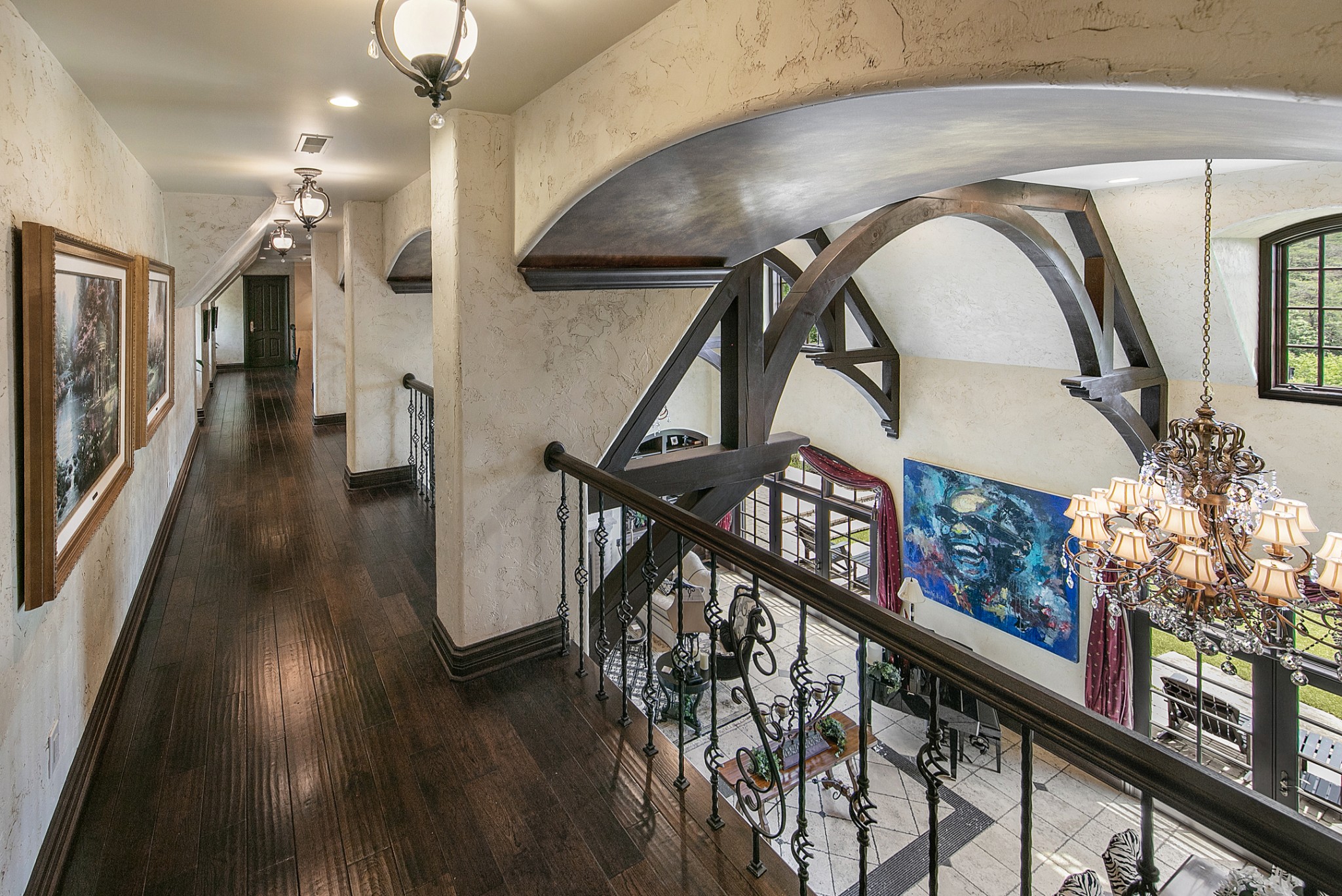 255 Villa Segrata North Ridge Road Sevierville, TN 37876 - Photo 49 of 78 a view of entryway with wooden floor and stairs